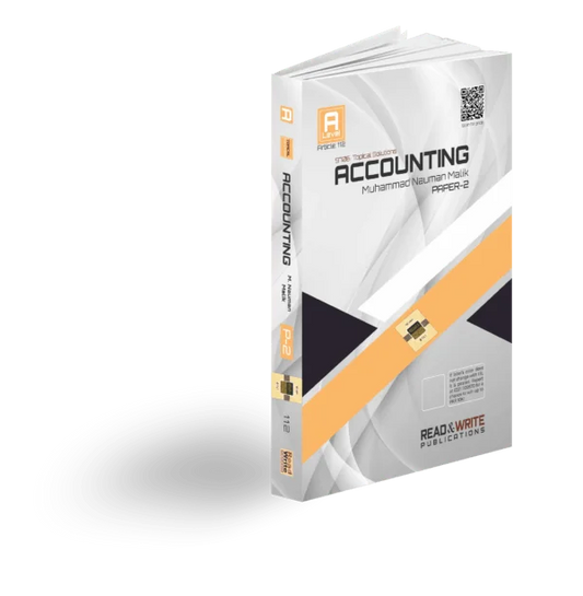 112 Accounting AS Level Paper 2 Topical Worked Solutions 2025