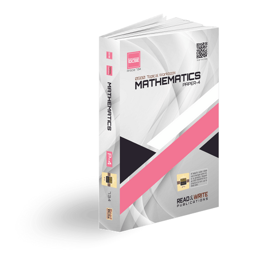 734 Mathematics 	0580 IGCSE Paper-4 Topical Workbook 2024ed