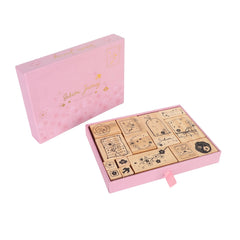 Wooden Rubber Stamp