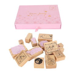 Wooden Rubber Stamp