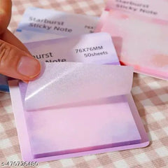 gradient-colored sticky notes