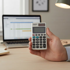 Casio portable type calculator - sl797tv