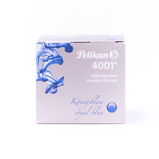 Pelikan - 4001 Bottled Ink for Fountain Pens (62.5ml) - blue colour