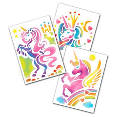 Blopens Activity Set  6 Colors with 6 Stencil Designs