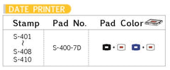 Shiny S-402 Self-Inking RECEIVED Stamp with Adjustable Date