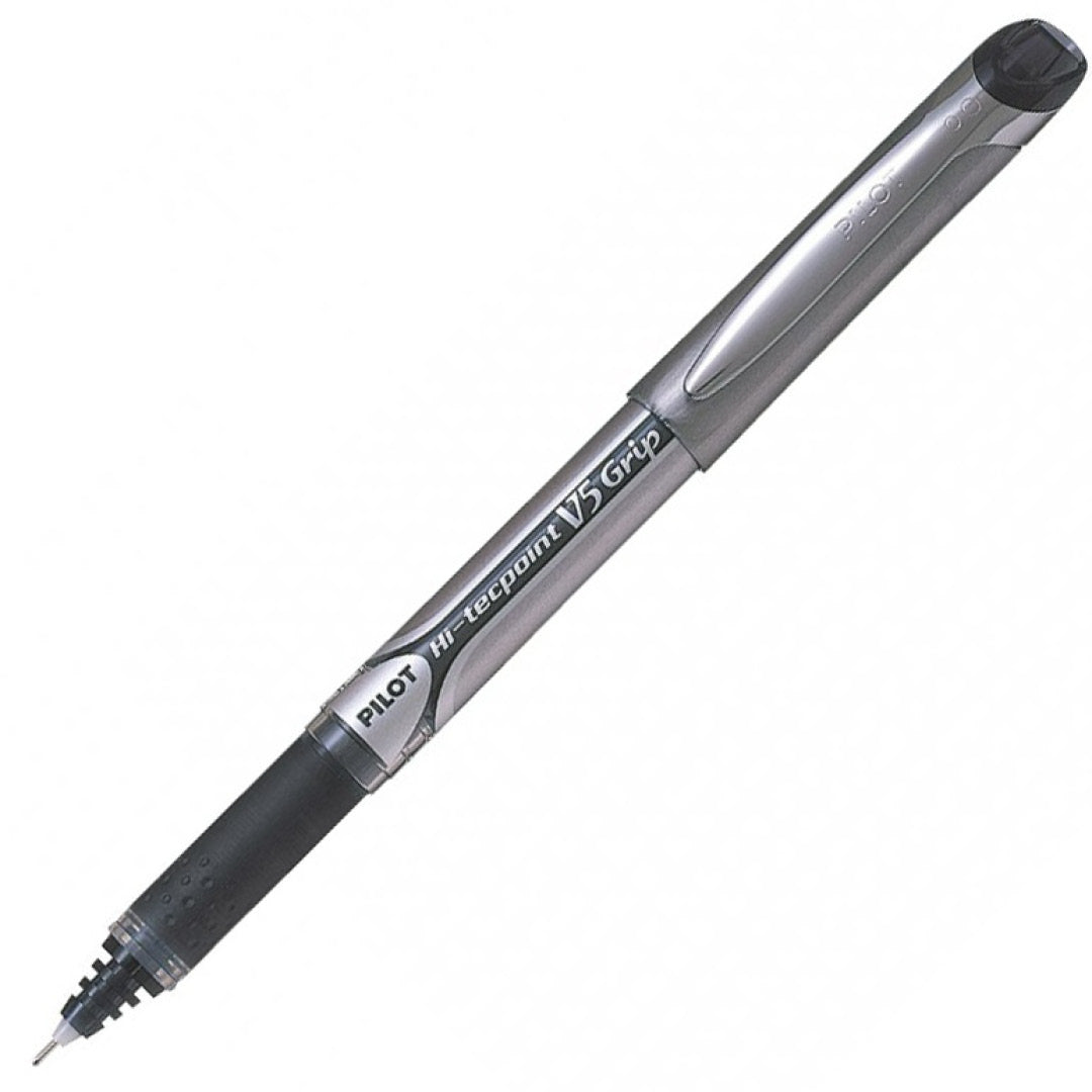 Pilot Hi Tecpoint V5 Grip Black Rollerball Pen