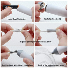 Electric Eraser, Battery Operated Eraser, Electric Eraser for Sketch Writing Drawing
