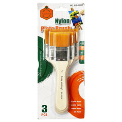 Keep Smiling Nylon Flat Base Brush Set 