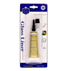 Glass Liner Gold