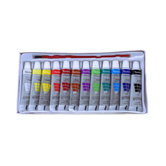 Keep Smiling Oil Color set ( 12 Colors, 6ml Tubes ) 7112-O