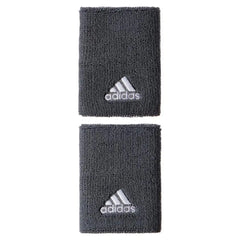 adidas Ten WB L Polyester Wristband, OSFM (Grey)