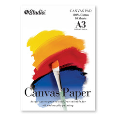 Studio Canvas Pad A3 Size 