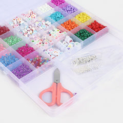 Colorful DIY Bracelet Kit Acrylic Letter Beads Set for Name Bracelets Jewelry Making Arts And Crafts