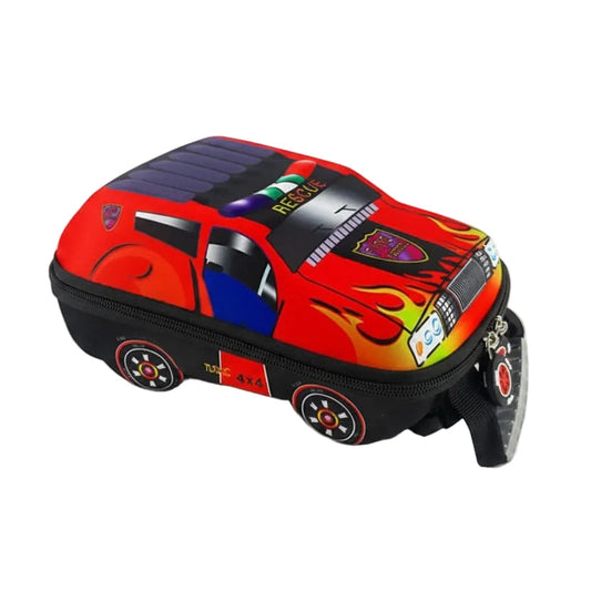 3D Car School Bag for Kids Boys 