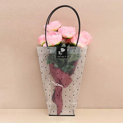 Transparent Flower Gift Bags