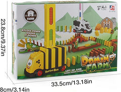 Automatic Domino Train - Bee Style Domino Train Set
