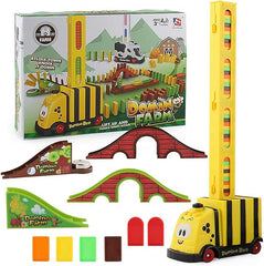 Automatic Domino Train - Bee Style Domino Train Set