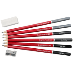 Mont Marte Signature Drawing Pencil Set 8 Pieces
