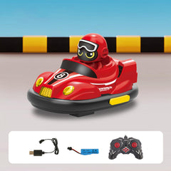 Remote Control Bumper Car Boys Race Bumper Car Toy for Age 3 4 5 6+ Year Old Red