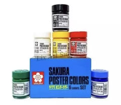 Sakura Poster Colour Set of 6 Colours