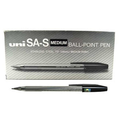 Uni Sas Ball Point Pen Black