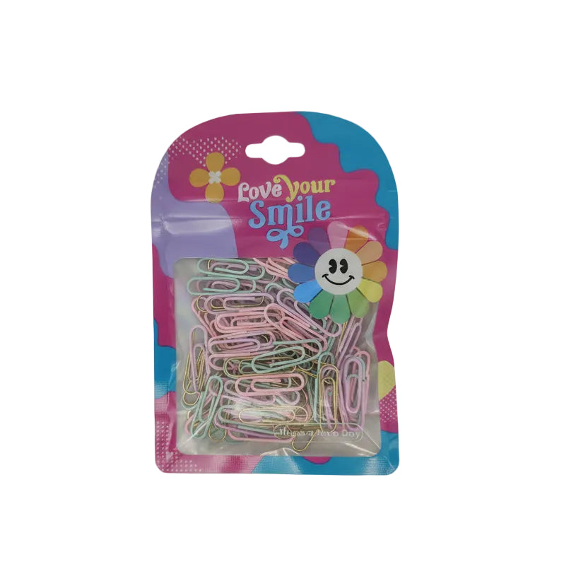 Vinyl Coated Metal Paper Clips 