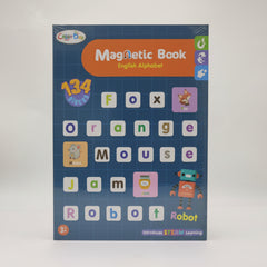 Magnetic book English alphabet